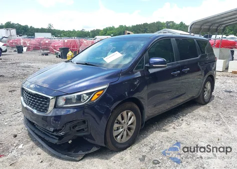 2019 Kia Sedona Lx из США, поврежденный, VIN KNDMB5C18K6534005